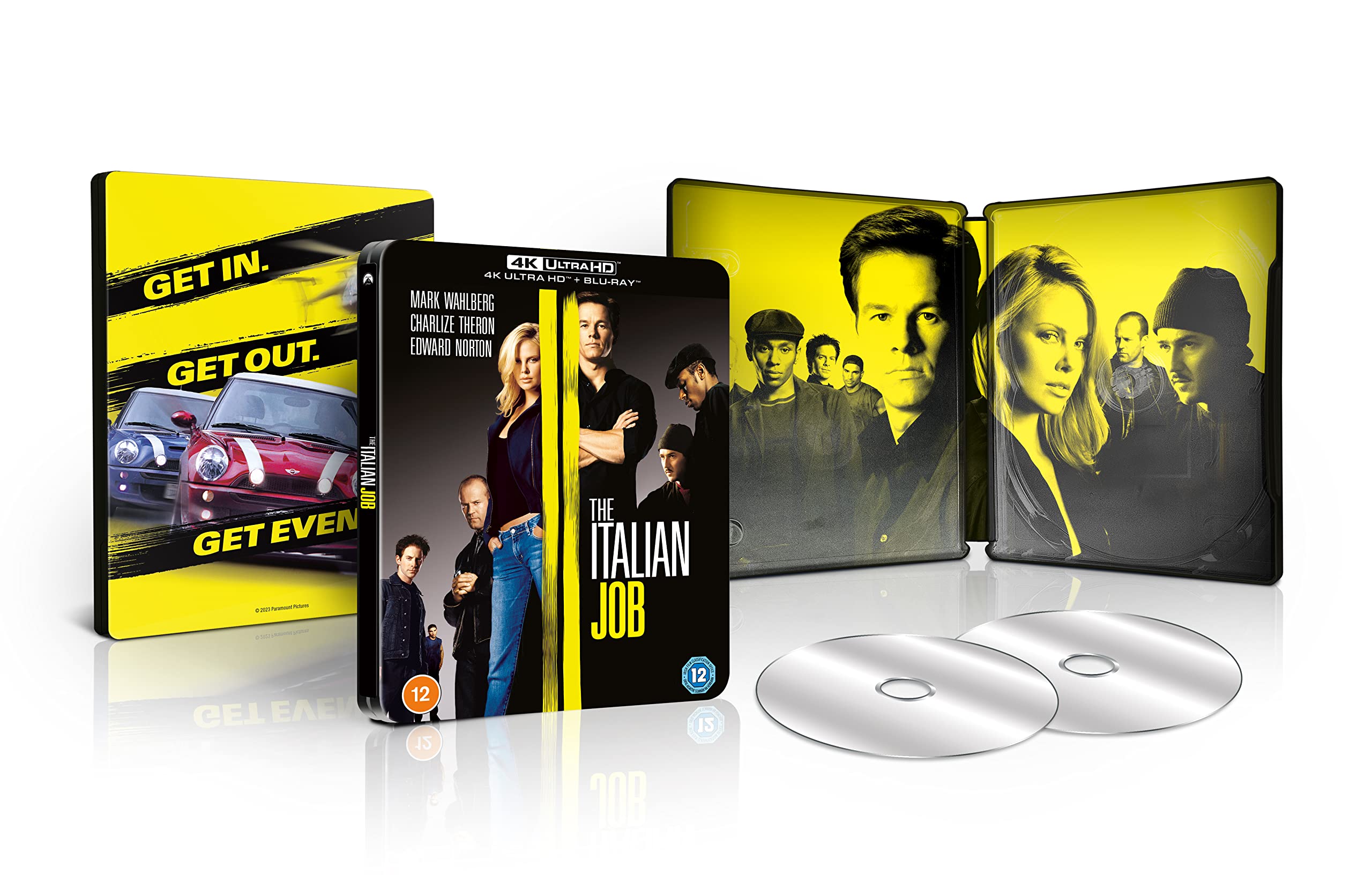 The Italian Job (2003) 4K UHD Steelbook Films