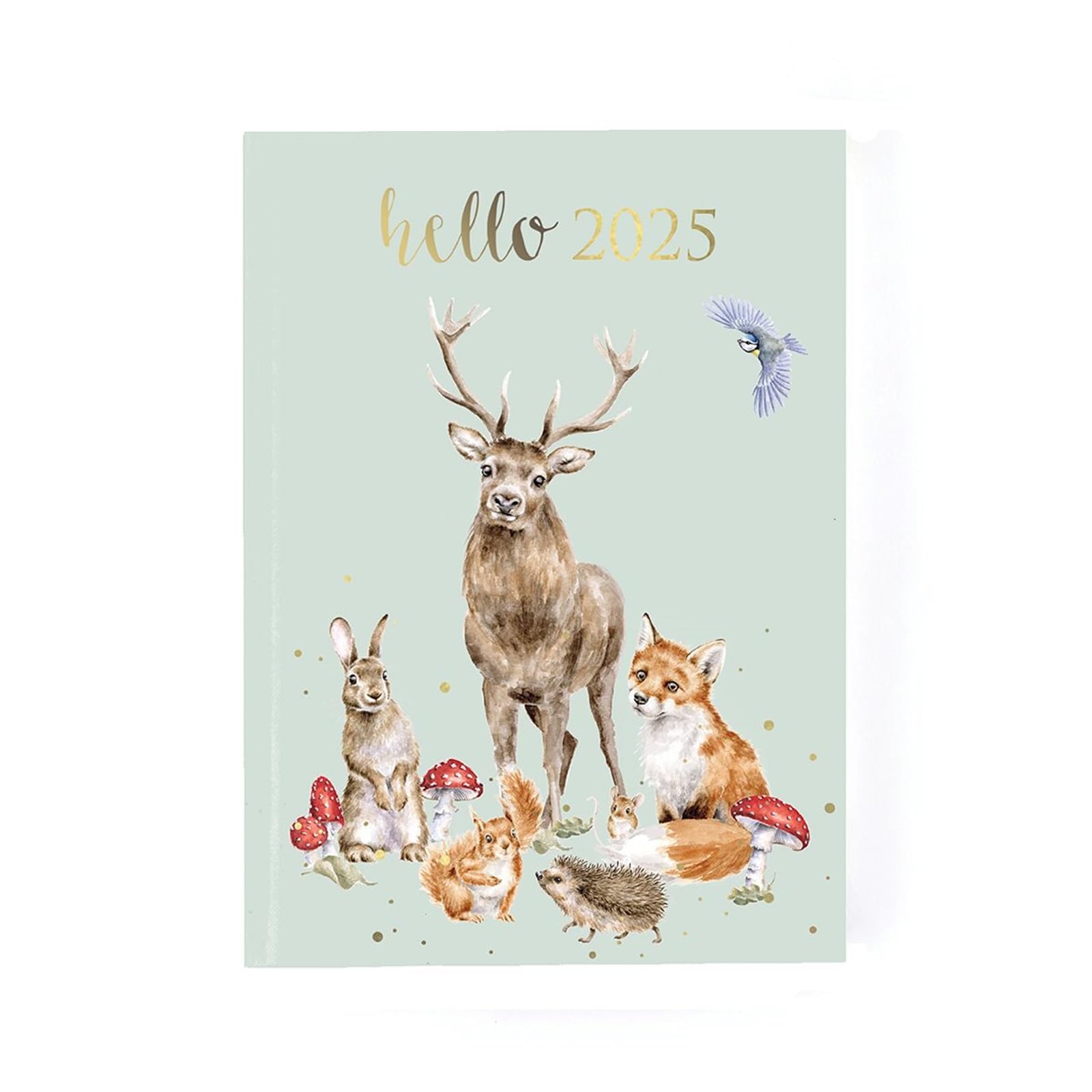 Wrendale Designs by Hannah Dale – Agenda de bureau 2025 – 148 mm par 105 mm book