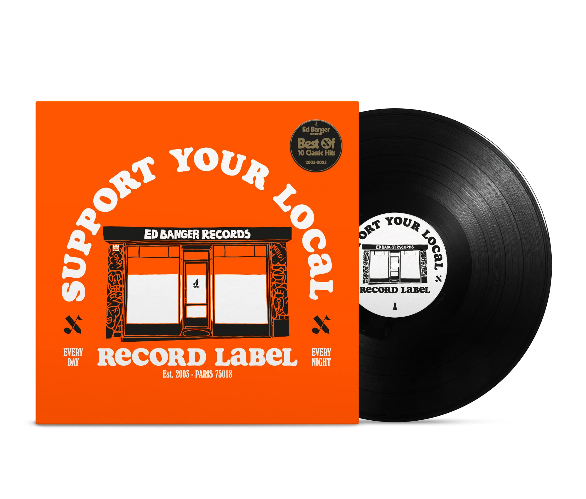 Support Your Local Record Label (Best of ed Banger Records) cd