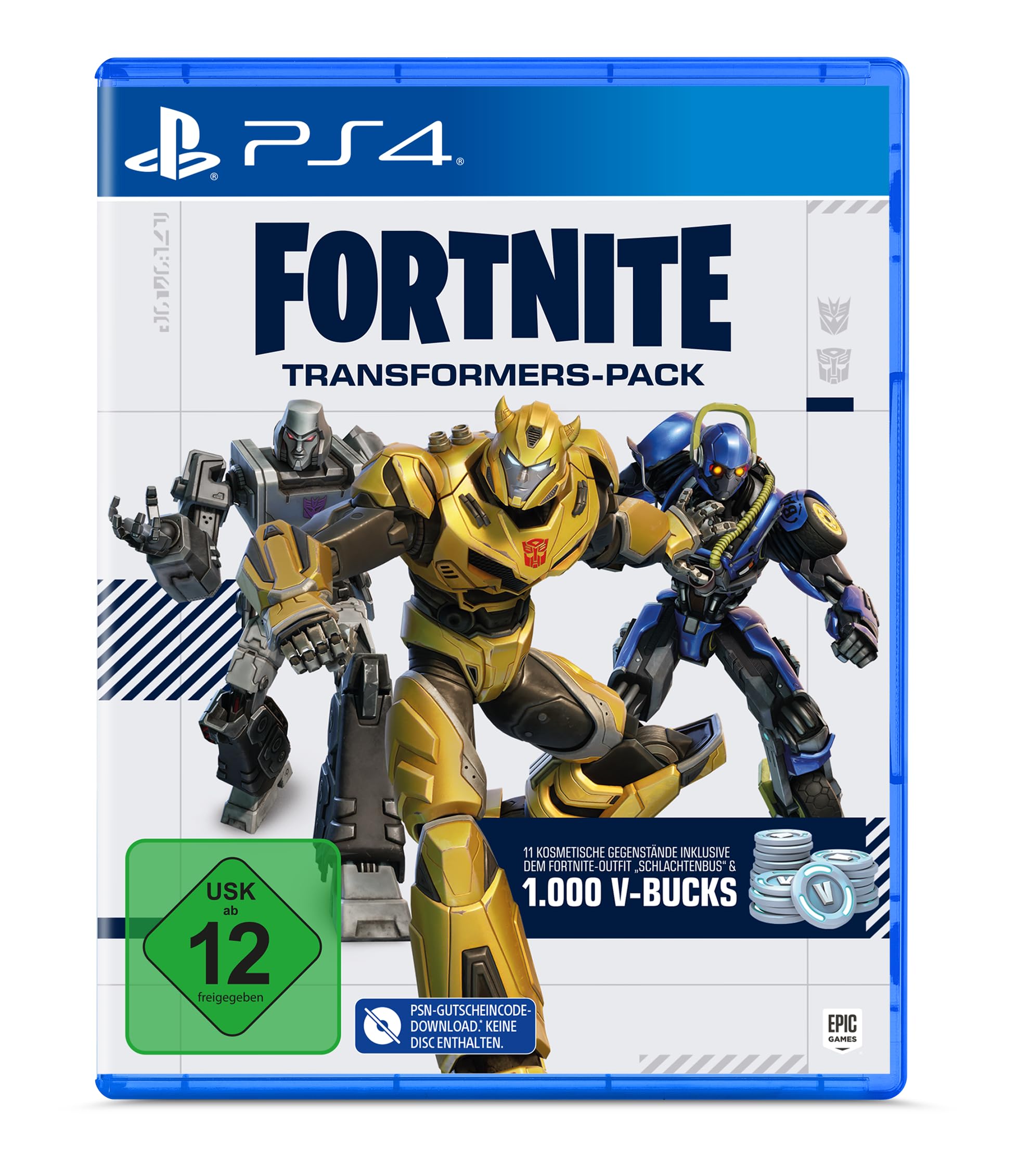 Fortnite Transformers Pack (Download- Code in der Box) PlayStation 4