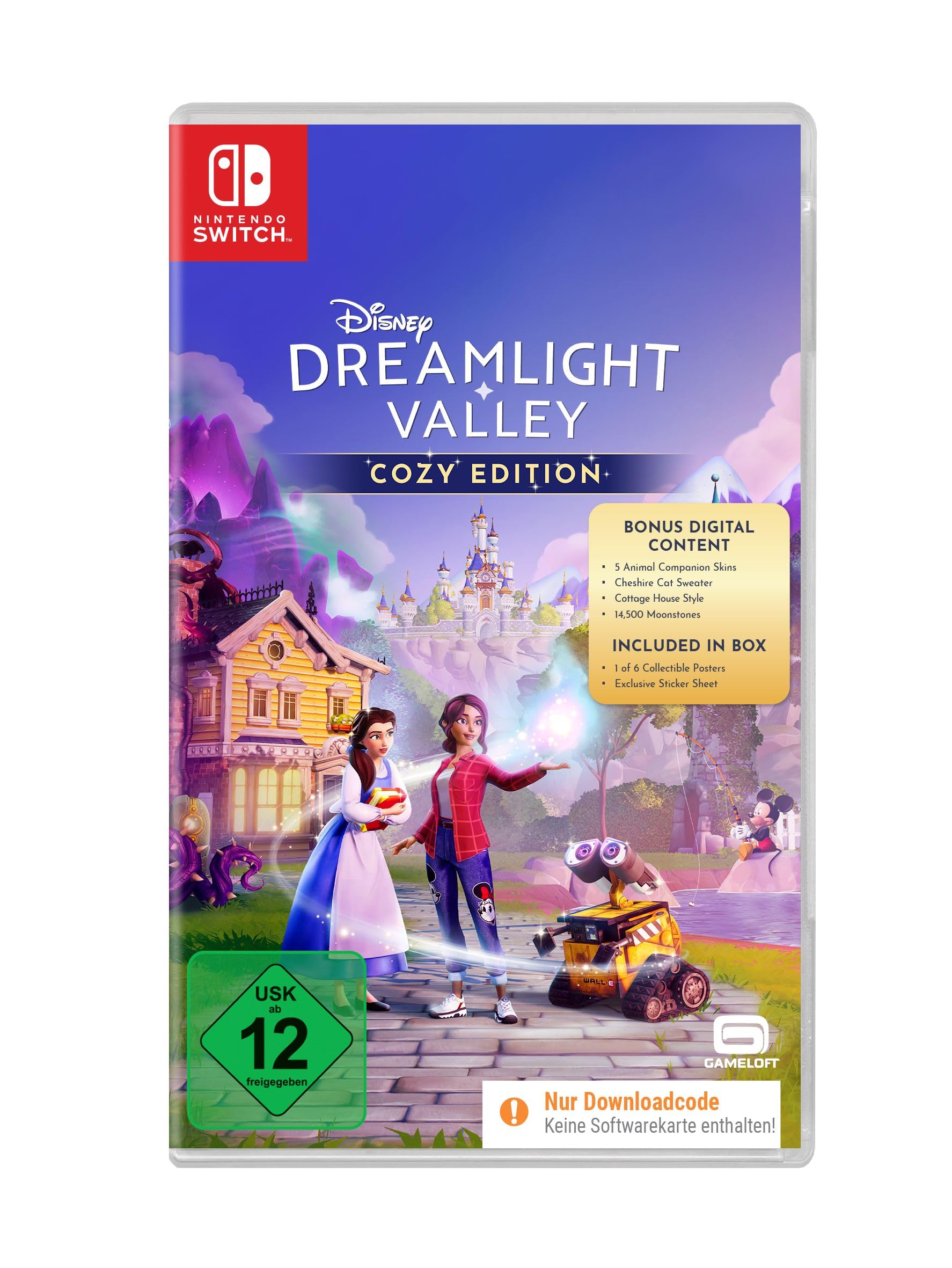 Disney Dreamlight Valley: Cozy Edition (Download-Code in der Box!) - Switch Nintendo Switch