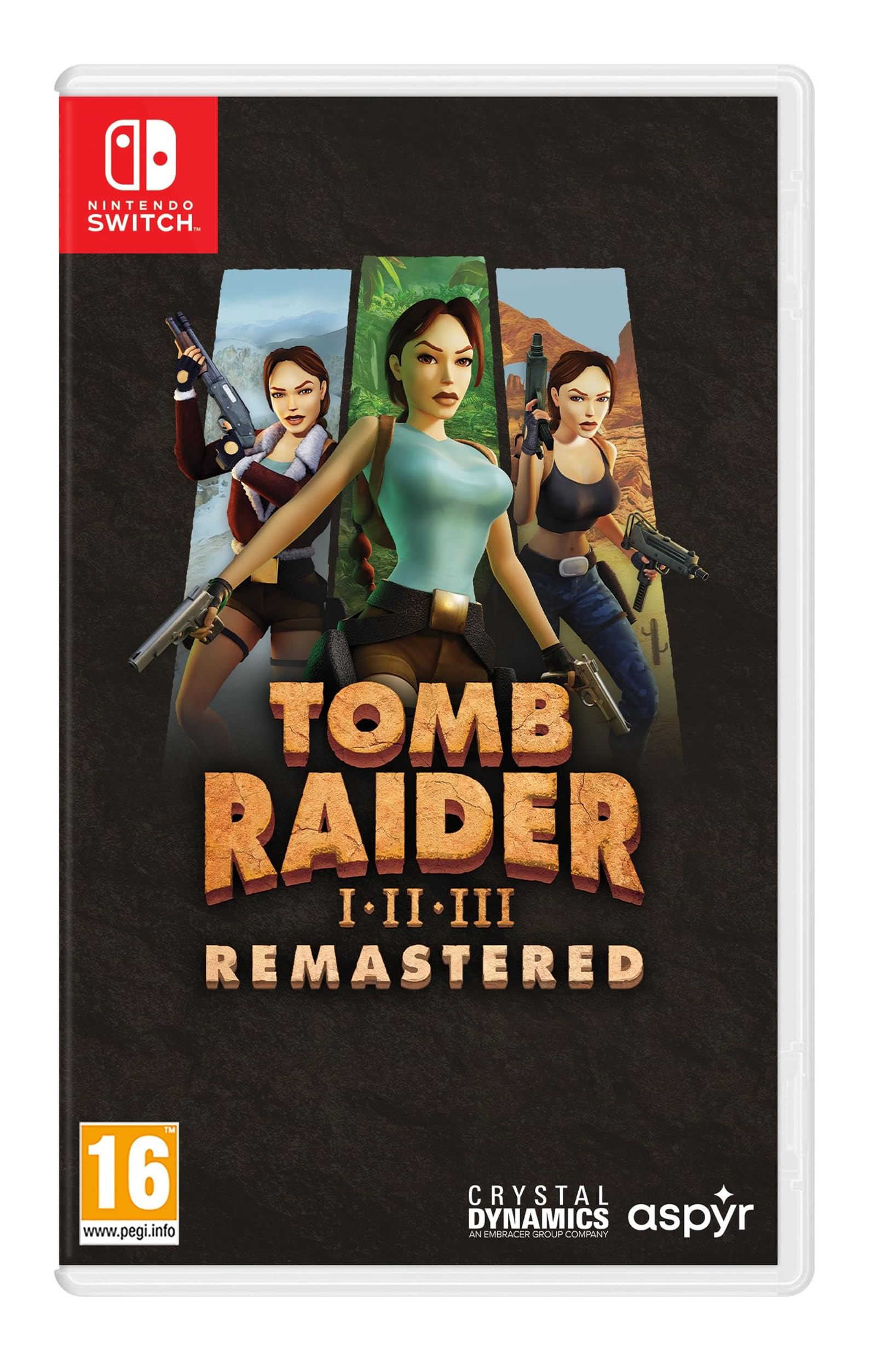 Just For Games Videospiel für Switch Tomb Raider I-III Remastered Starring Lara Croft - Marke EAN: 5056635609601 Nintendo Switch