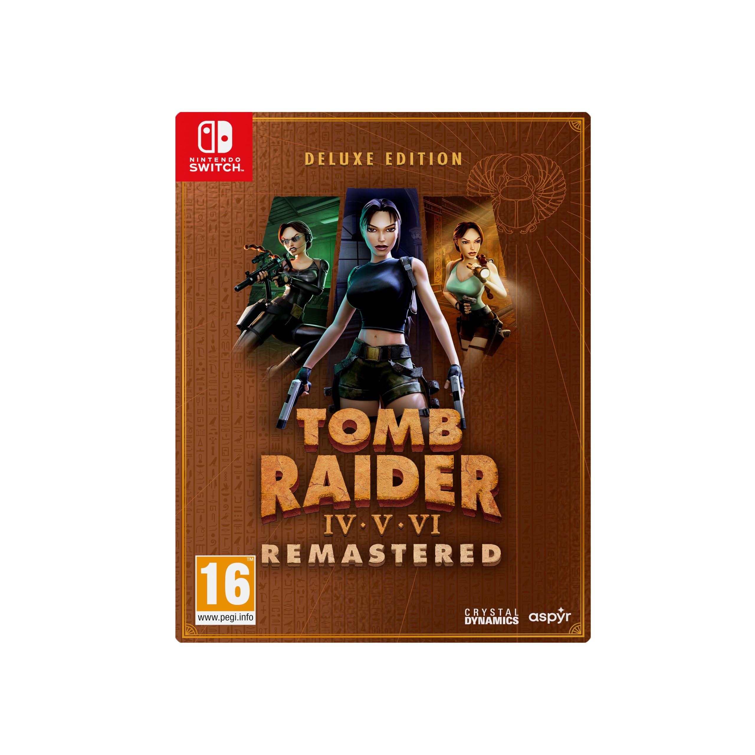 Tomb Raider IV-IV Remastered Starring Lara Croft Deluxe Edition - Switch game