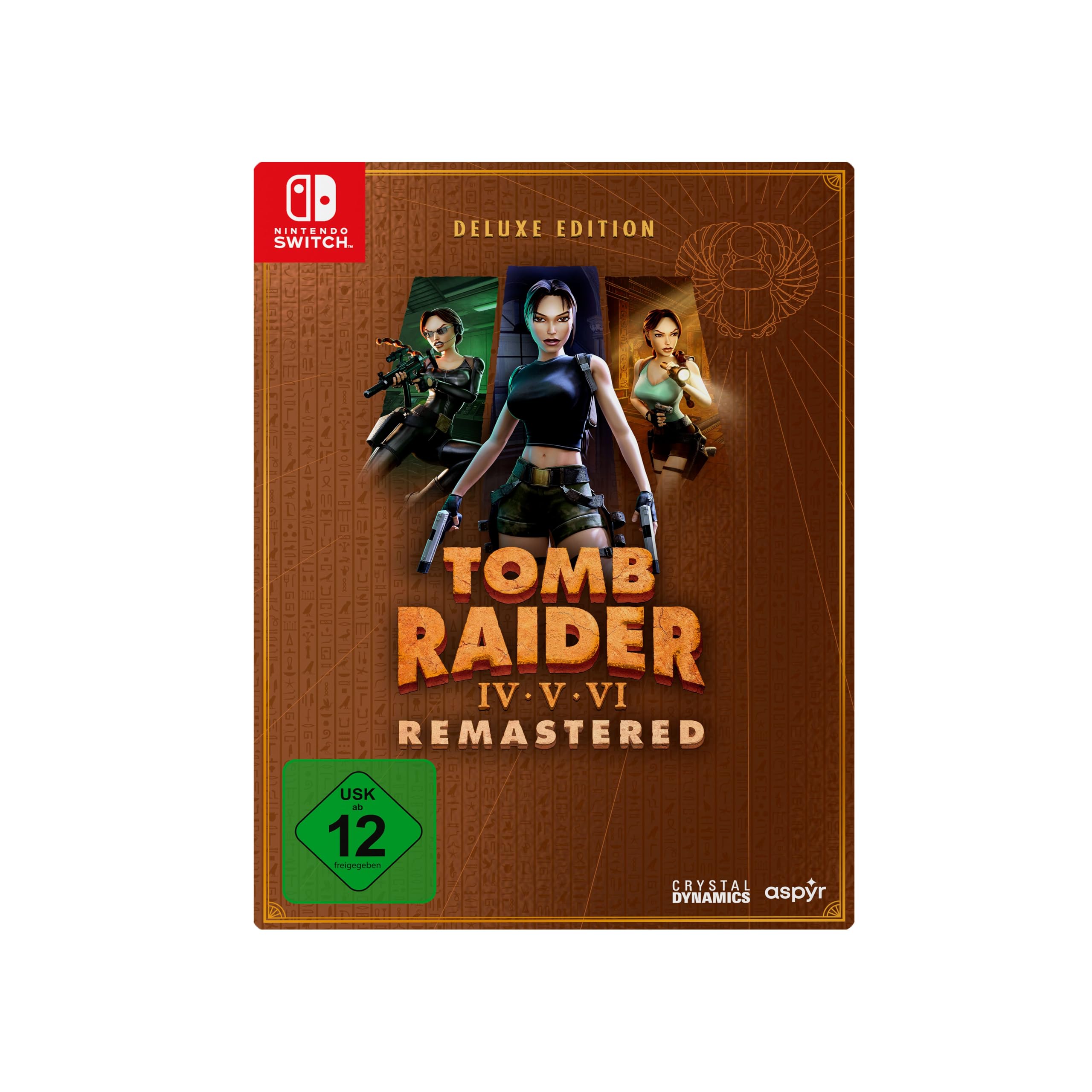 Tomb Raider IV-IV Remastered Starring Lara Croft Deluxe Edition - Switch Nintendo Switch