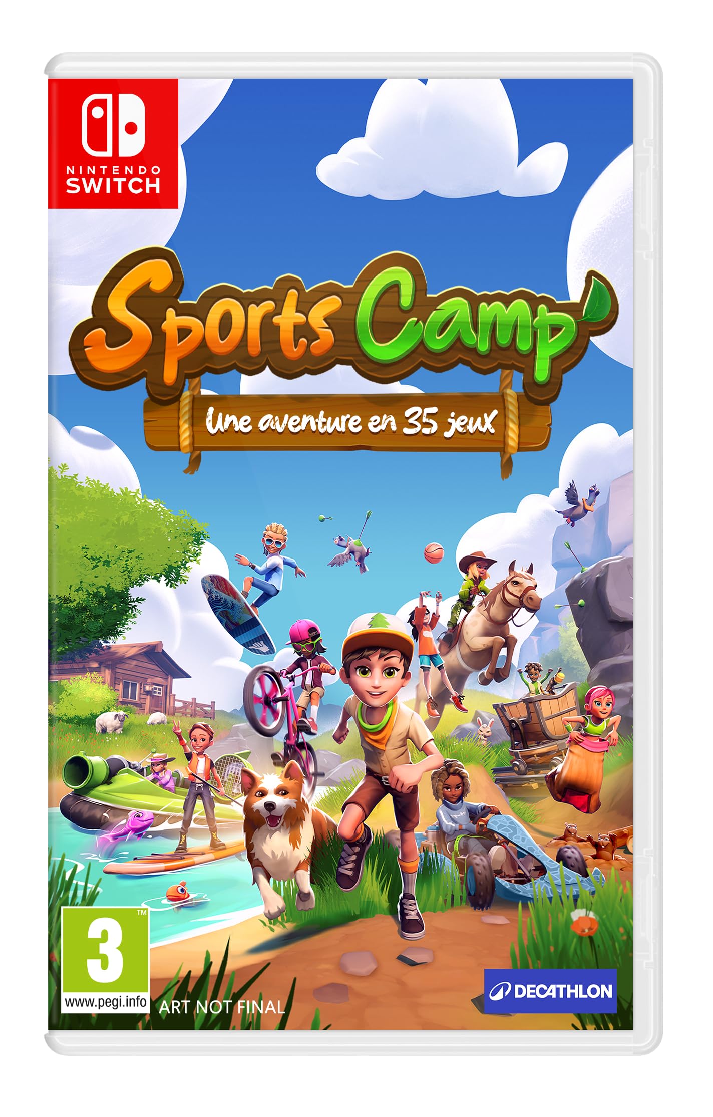Sports Camp : Une aventure en 35 jeux - Switch game
