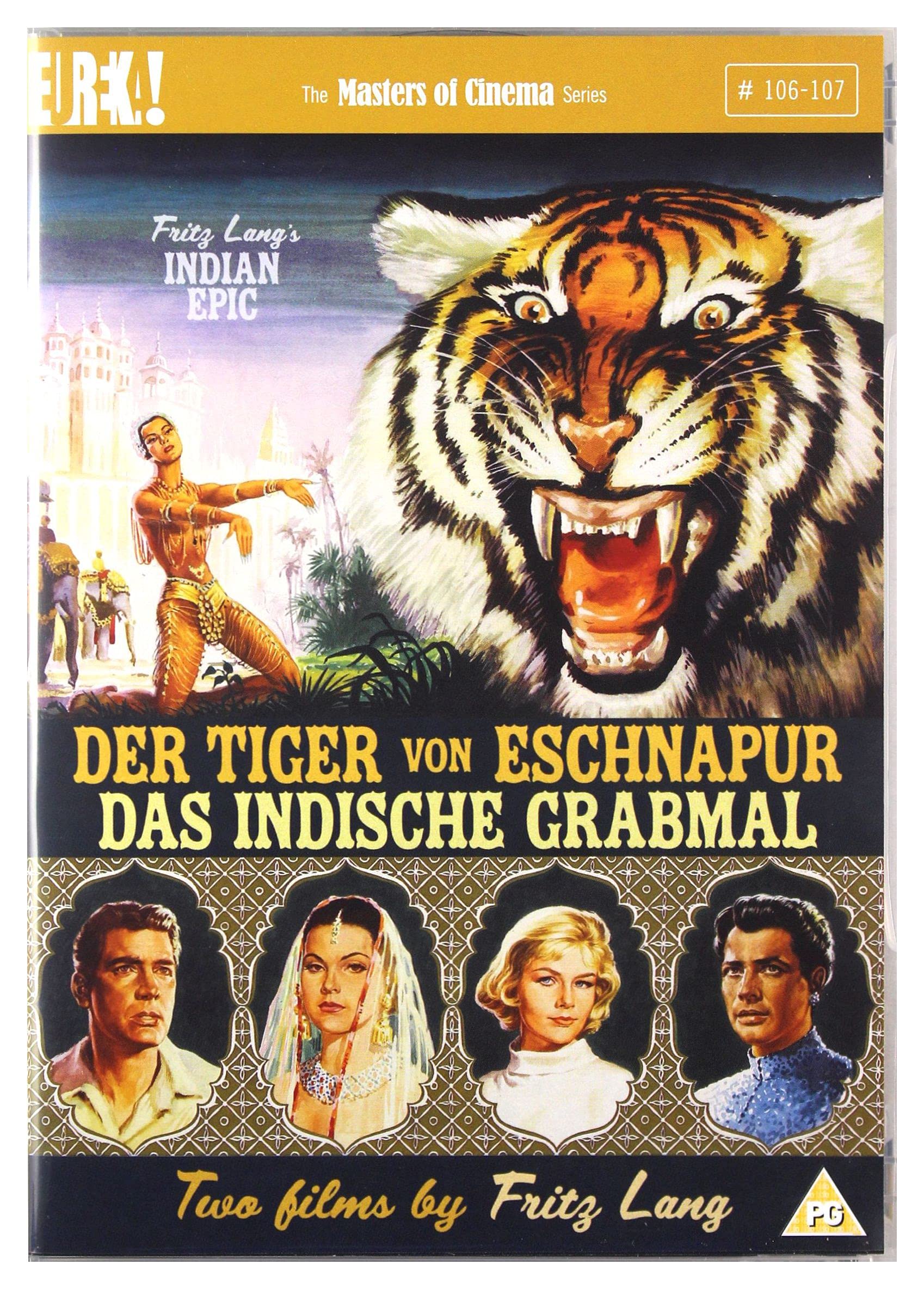 Der Tiger von Eschnapur / Das indische Grabmal (Fritz Lang's Indian Epic) Films