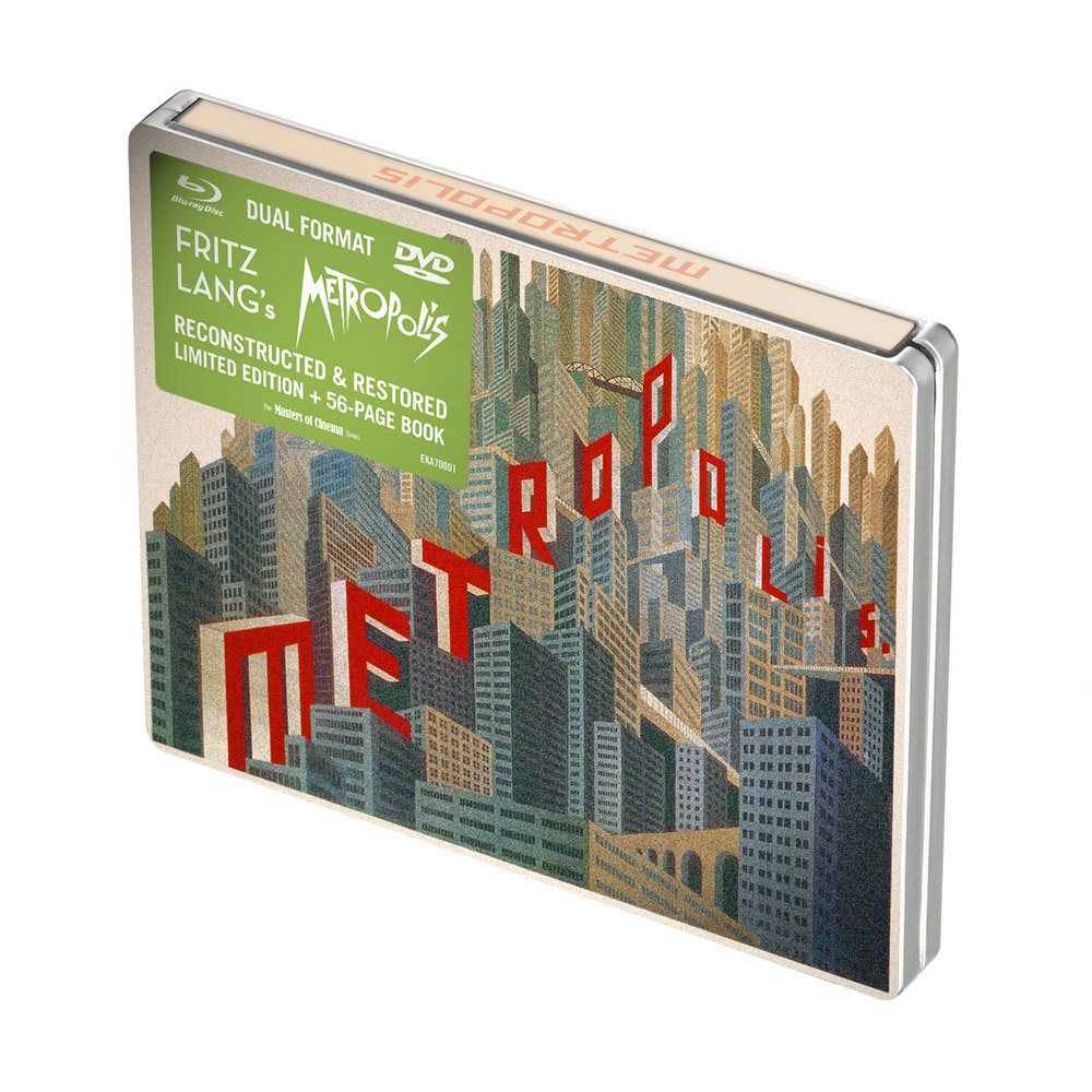Metropolis (Masters of Cinema) Limited Edition Dual Format Steelbook Films