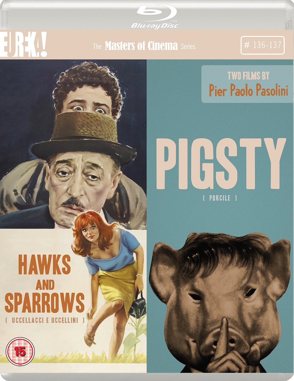 Hawks and Sparrows (1966) / Pigsty (1969) Limited Edition (Blu-ray) Films