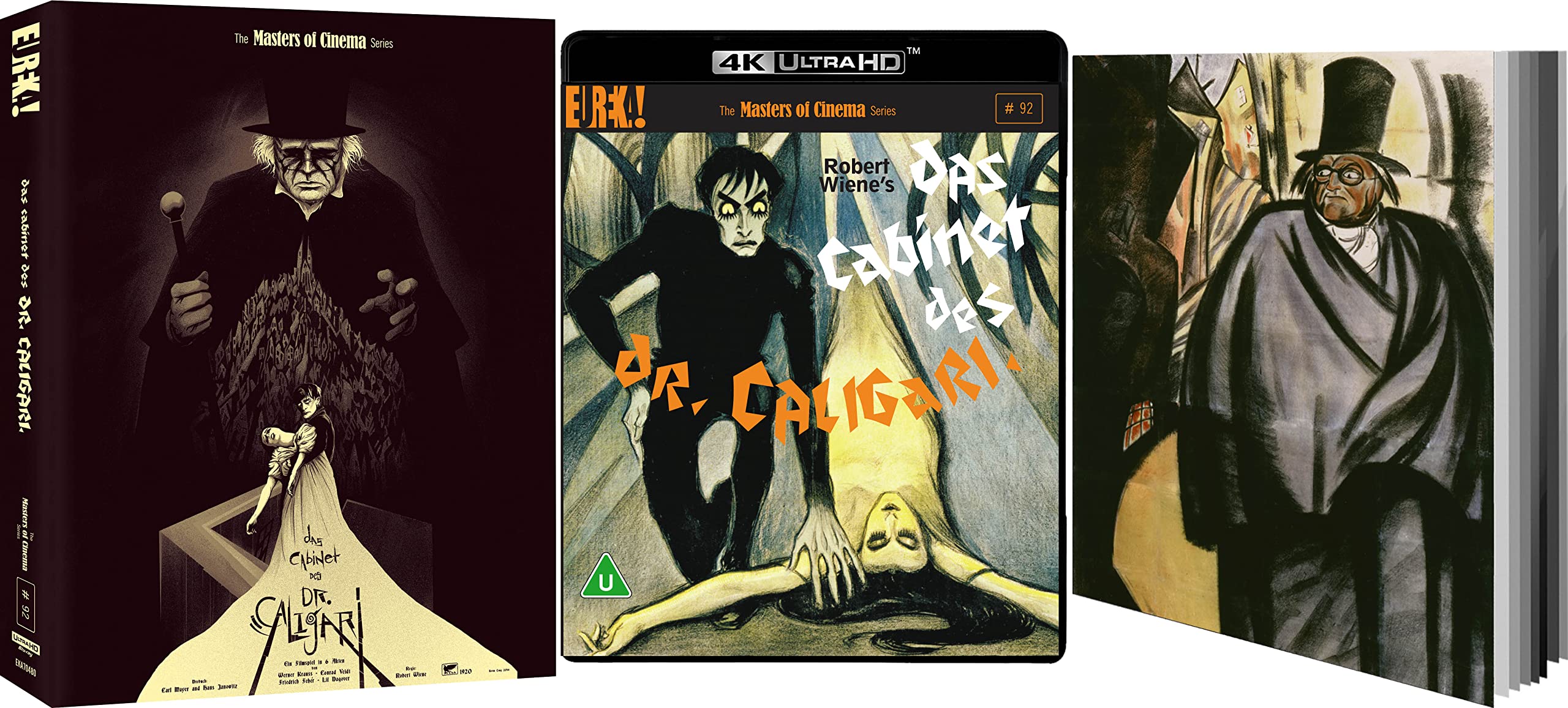 DAS CABINET DES DR. CALIGARI (Masters of Cinema) Limited Edition 4K Ultra HD Movies