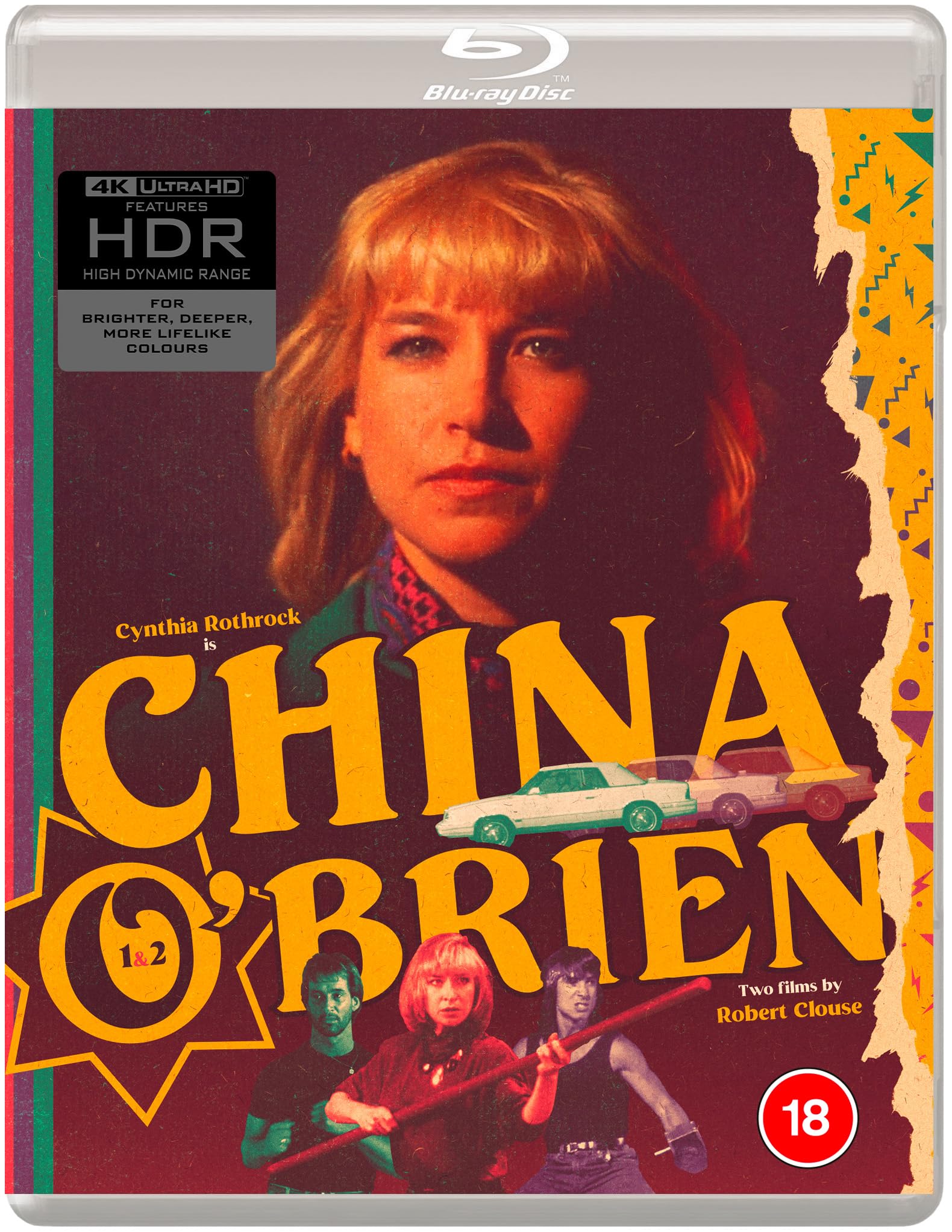 CHINA O’BRIEN I + II (Eureka Classics) Special Edition 4K Ultra HD Blu-ray Films
