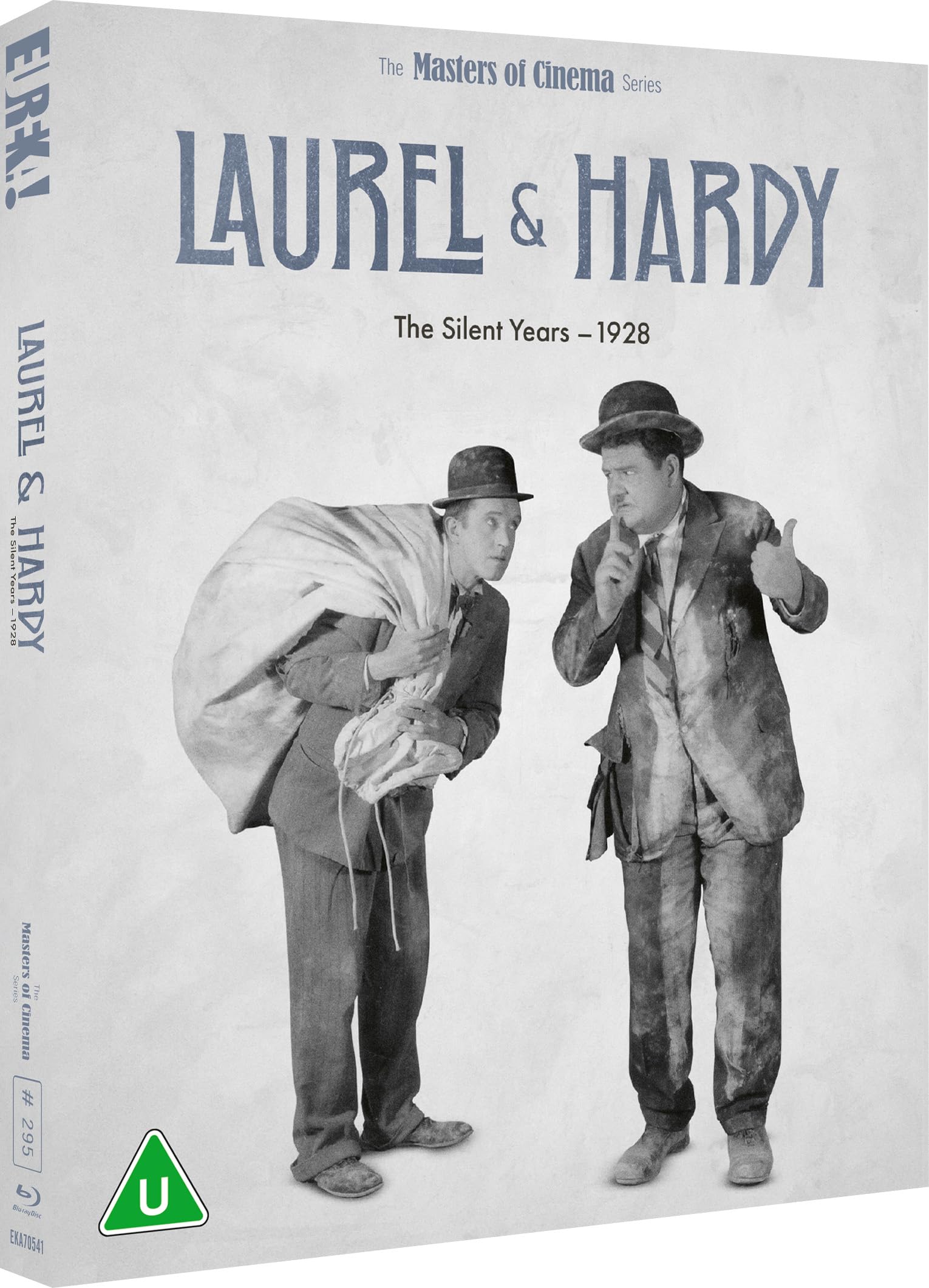 LAUREL & HARDY: THE SILENT YEARS (1928) 10 Silent Shorts with Stan Laurel & Oliver Hardy (Masters of Cinema) Limited Edition Two-disc Blu-ray Movies