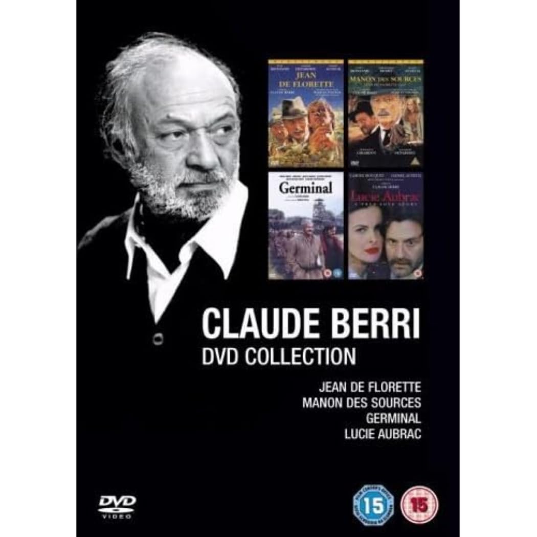Claude Berri 4 Dvd Box Set/jean De Florette/manon Films