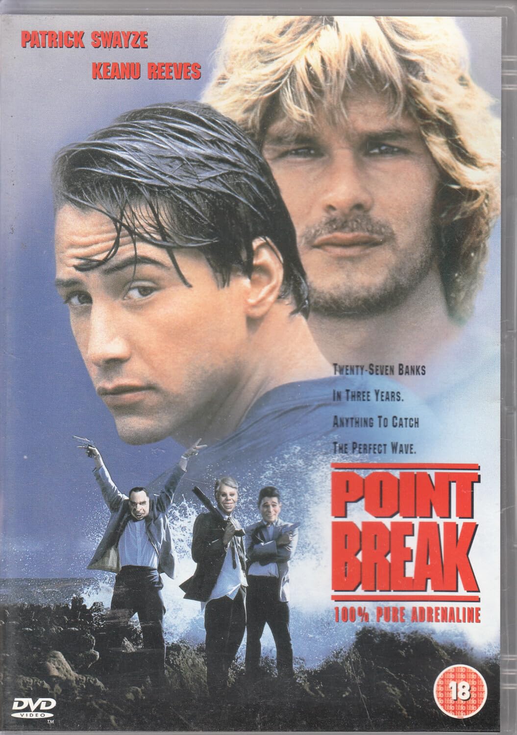 Point Break - Keanu Reeves as FBI Special Agent J DVD Films