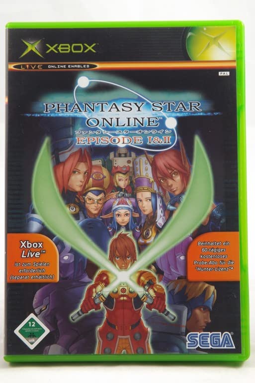 Phantasy Star Online - Episode I & II Older Consoles