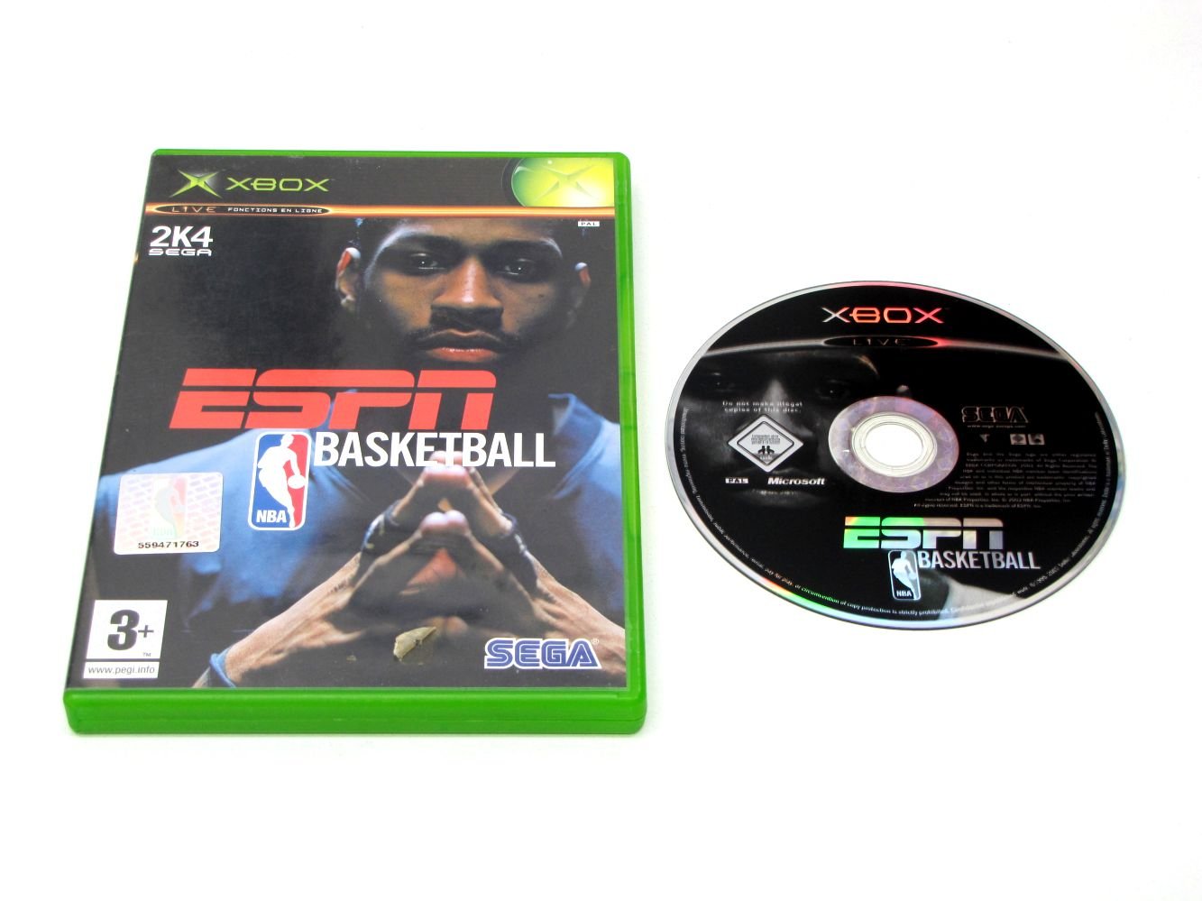 ESPN Basketball Sega 2K4 - Xbox - PAL Older Consoles