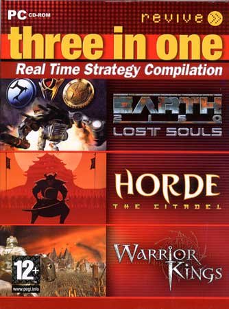RTS Compilation: Earth 2150, Warrior Kings, Horde the Citadel (PC) game