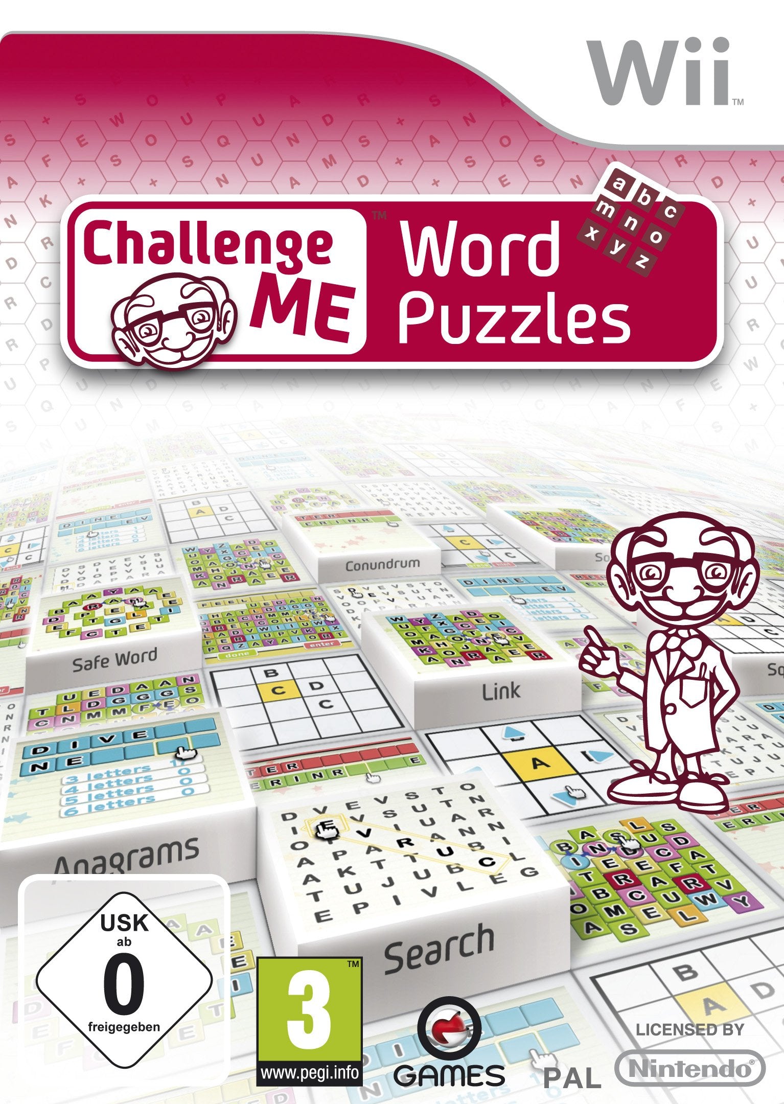 Challenge Me: Word Puzzles Wii