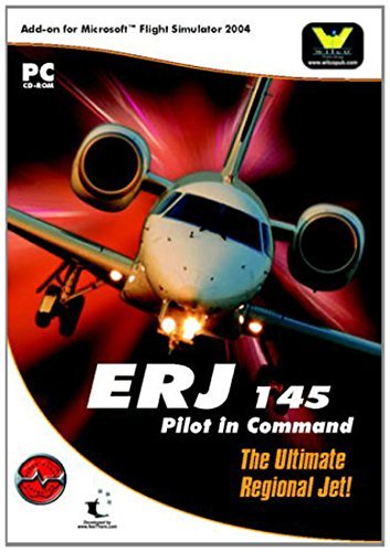 ERJ 145 Pilot in Command Add-On for Flight Sim 2004 (PC CD) PC