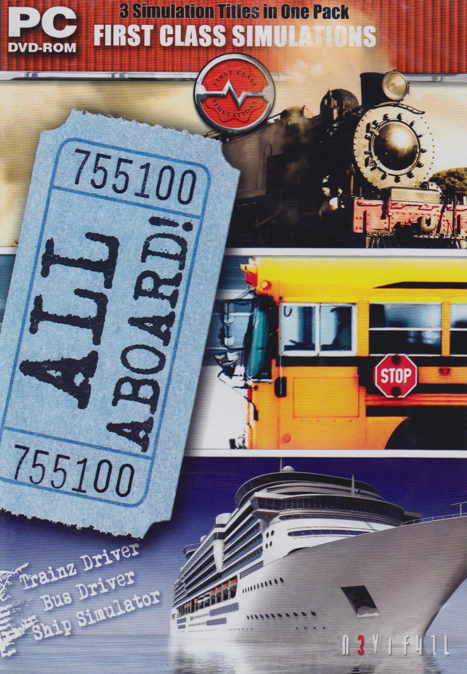 All Aboard - Simulation Collection (PC CD) game