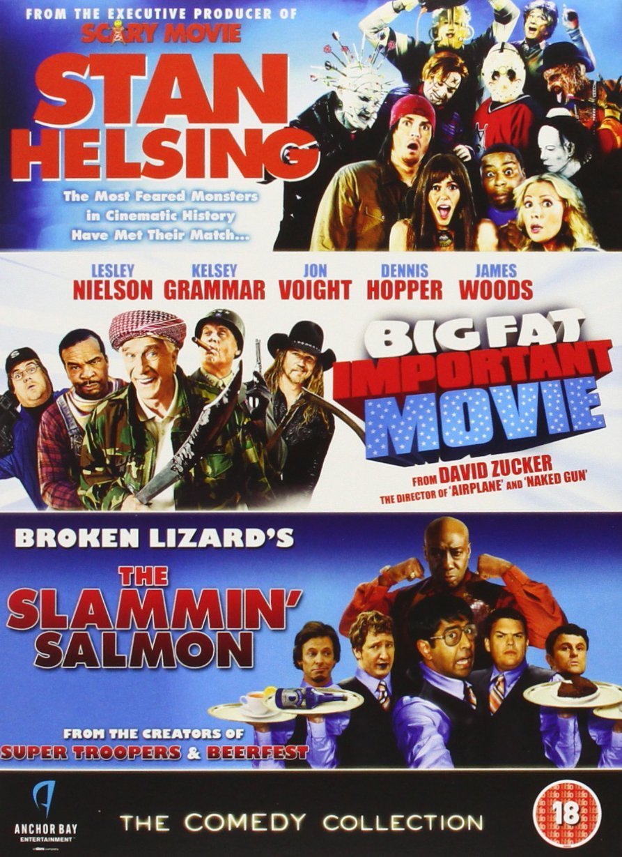 Comedy Collection (Stan Helsing/Big Fat Important Movie/Slammin' Salmon) Films