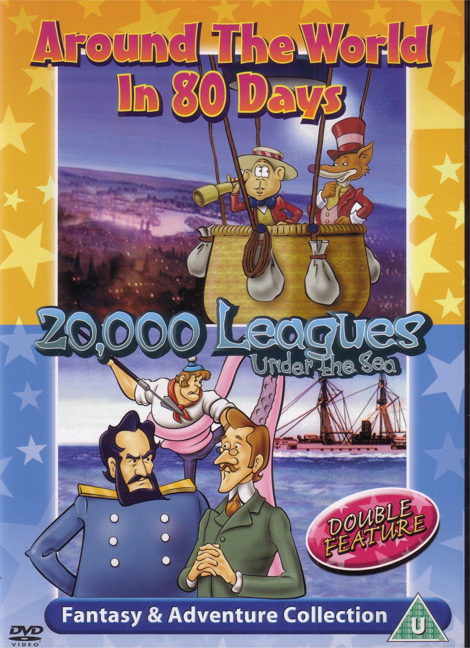 Around the World in 80 Days / 20.000 Leagues Under The Sea Books