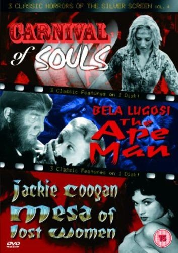 3 Classic Horrors Of The Silver Screen - Vol. 4 - Carnival Of Souls / The Ape Man / Mesa Of Lost Women Movies