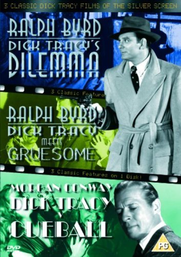 3 Dick Tracy Films Of The SIlver Screen - Dick Tracy's Dilemma / Dick Tracy Meets Gruesome / Dick Tracy Vs Cueball Movies