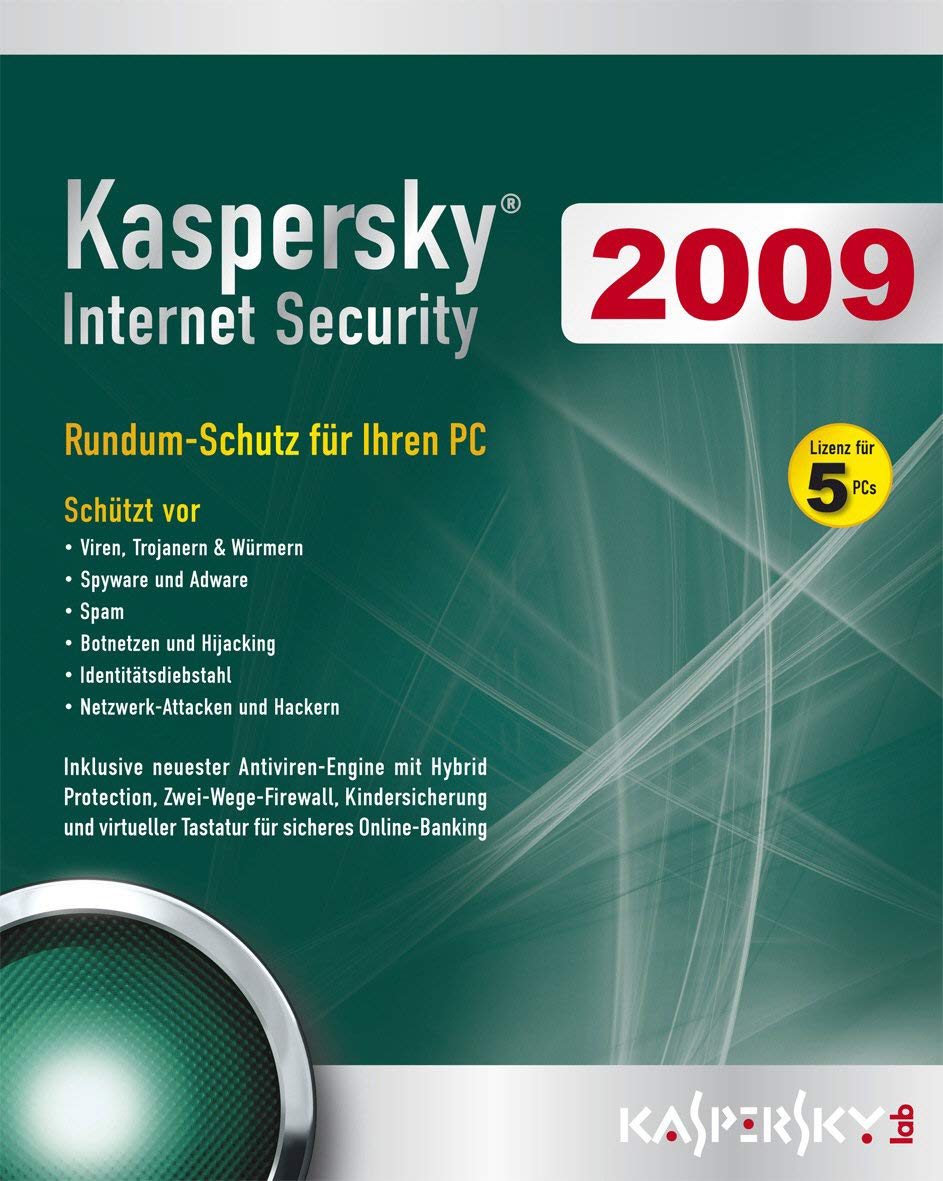 Kaspersky Internet Security 2009 (Lizenz für 5 PCs) Other software