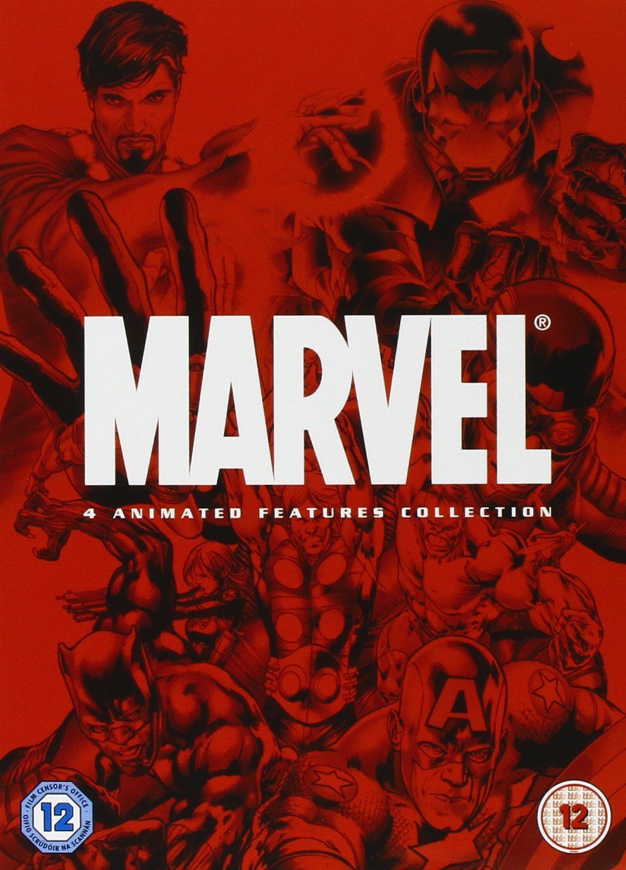 Marvel 4 Animated Features Collection Movies