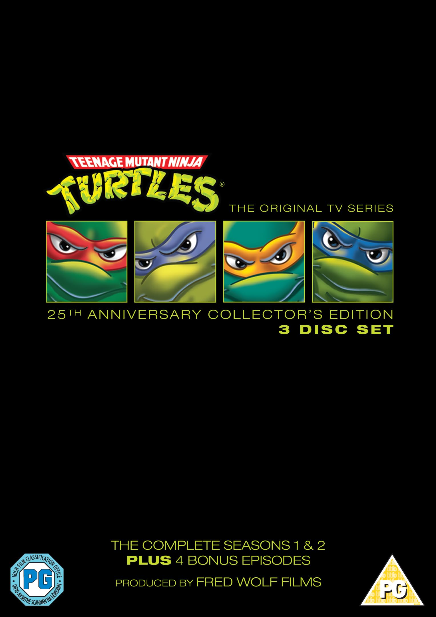 Teenage Mutant Ninja Turtles 25th Anniversary Special Edition Films