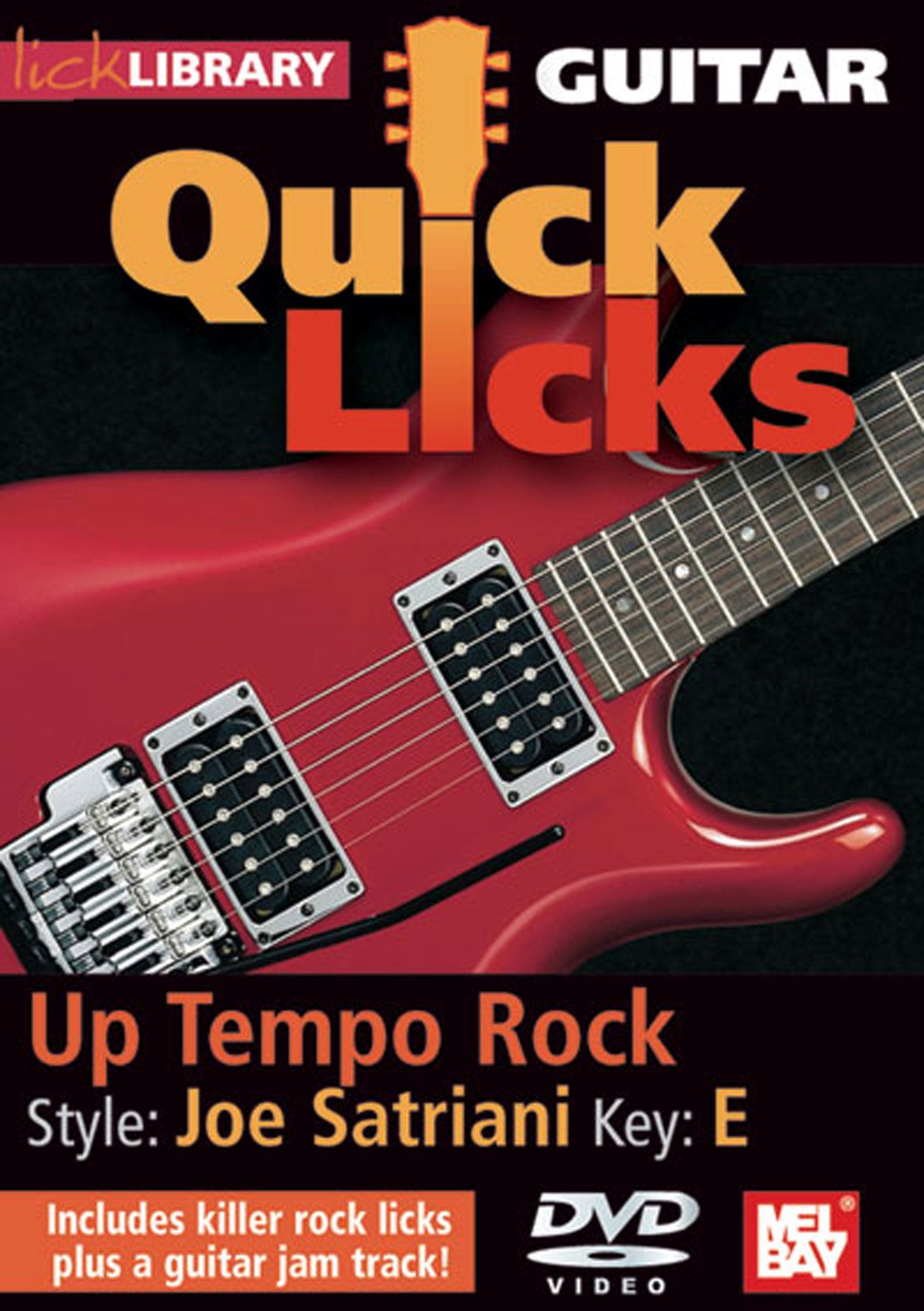 Lick Library: Quick Licks - Joe Satriani Up-Tempo Rock dvd