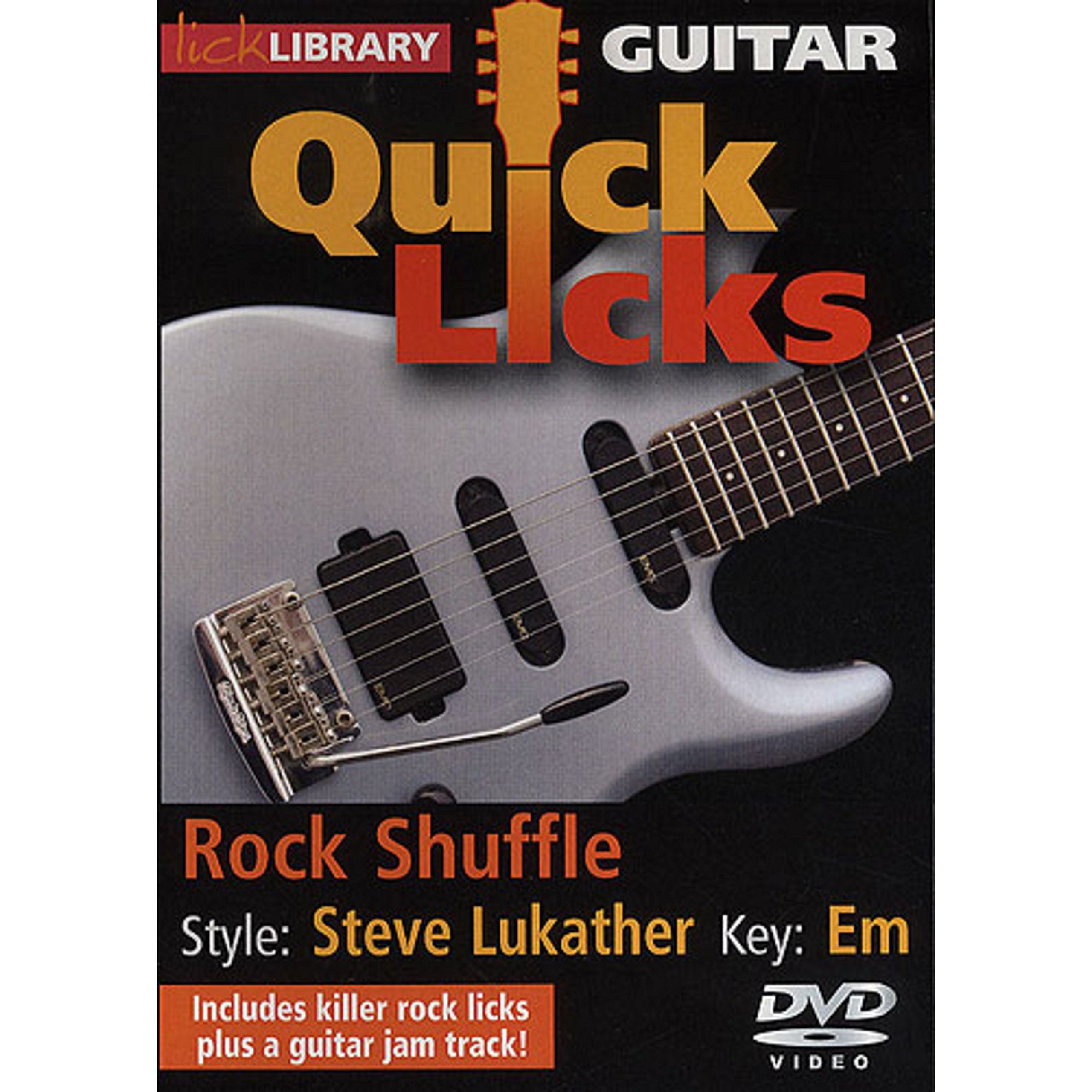 Guitar Quick Licks - Rock Shuffle/Steve Lukather Soundtracks & Musicals