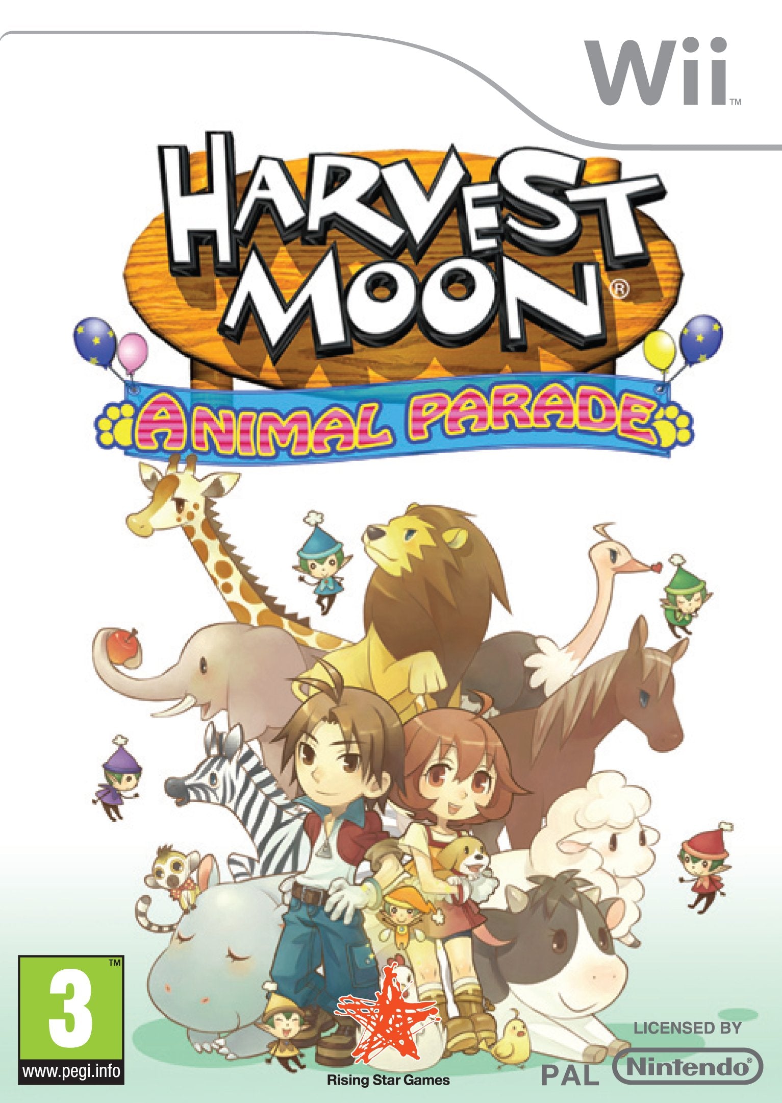 Harvest Moon - Animal parade (Nintendo Wii) Games