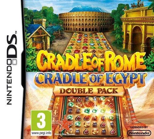 CRADLE OF EGYPT+CRADLE OF ROME DS Nintendo DS