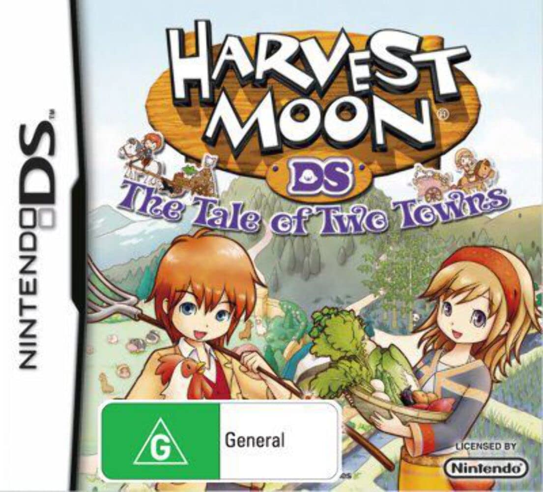 Harvest Moon The Tale Of Two Towns Game DS Nintendo DS