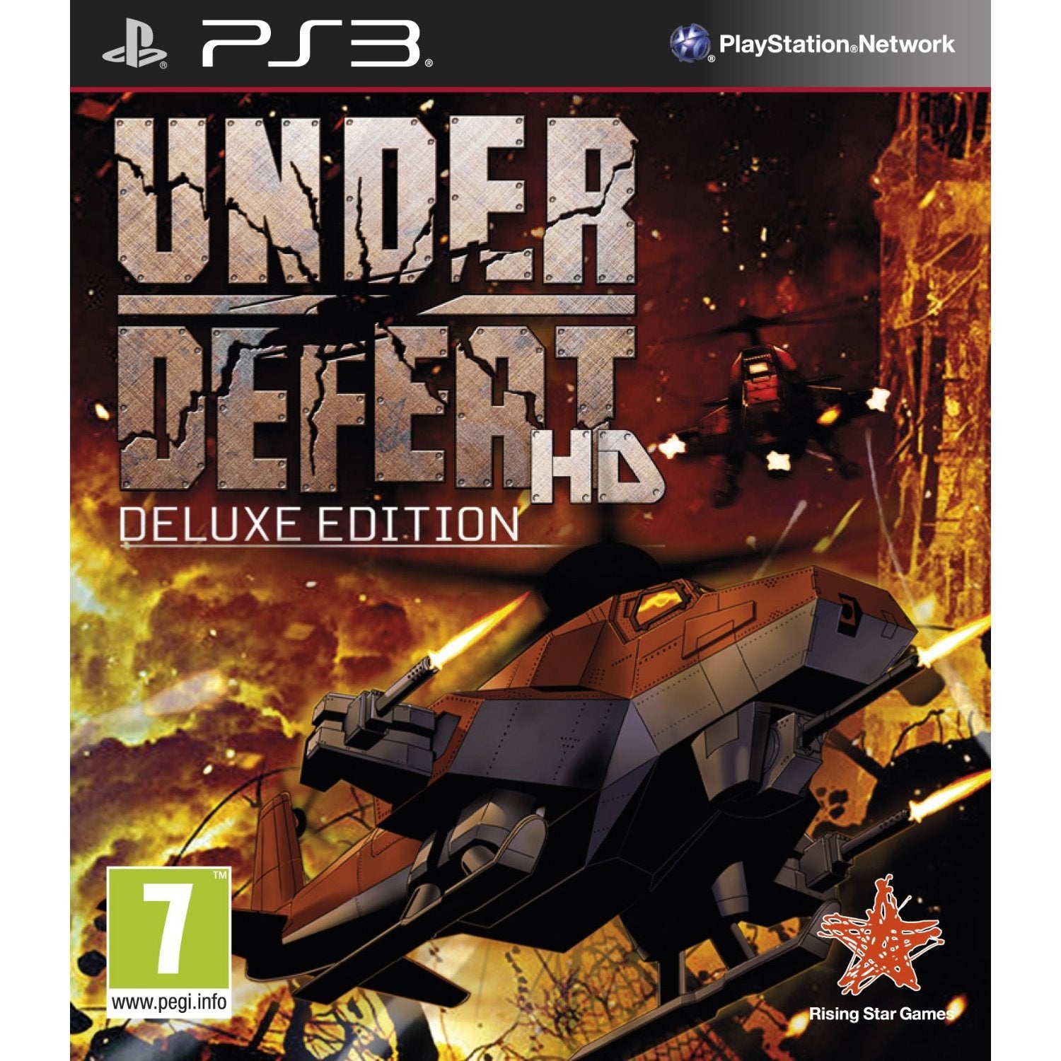 NEW & SEALED! Under Defeat HD Deluxe Sony Playstation 3 PS3 Game UK PAL PlayStation 3