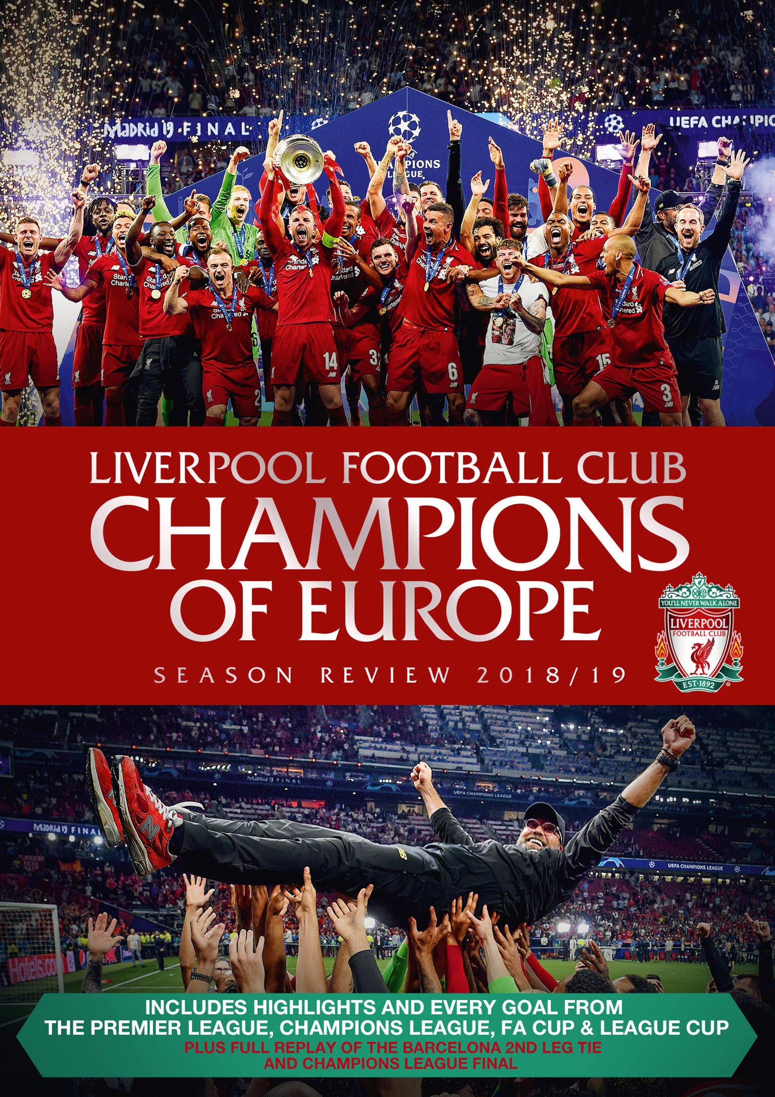 Liverpool Football Club Champions of Europe Season Review 2018/19 Movies