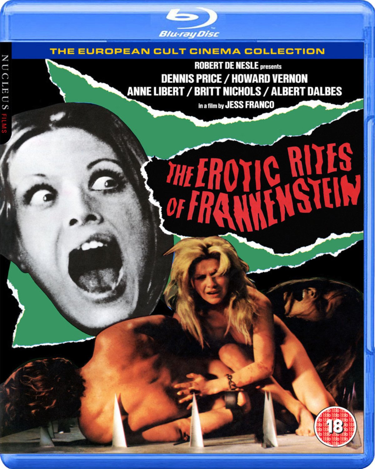 EROTIC RITES OF FRANKENSTEIN - EROTIC RITES OF FRANKENSTEIN (1 Blu-ray) Films