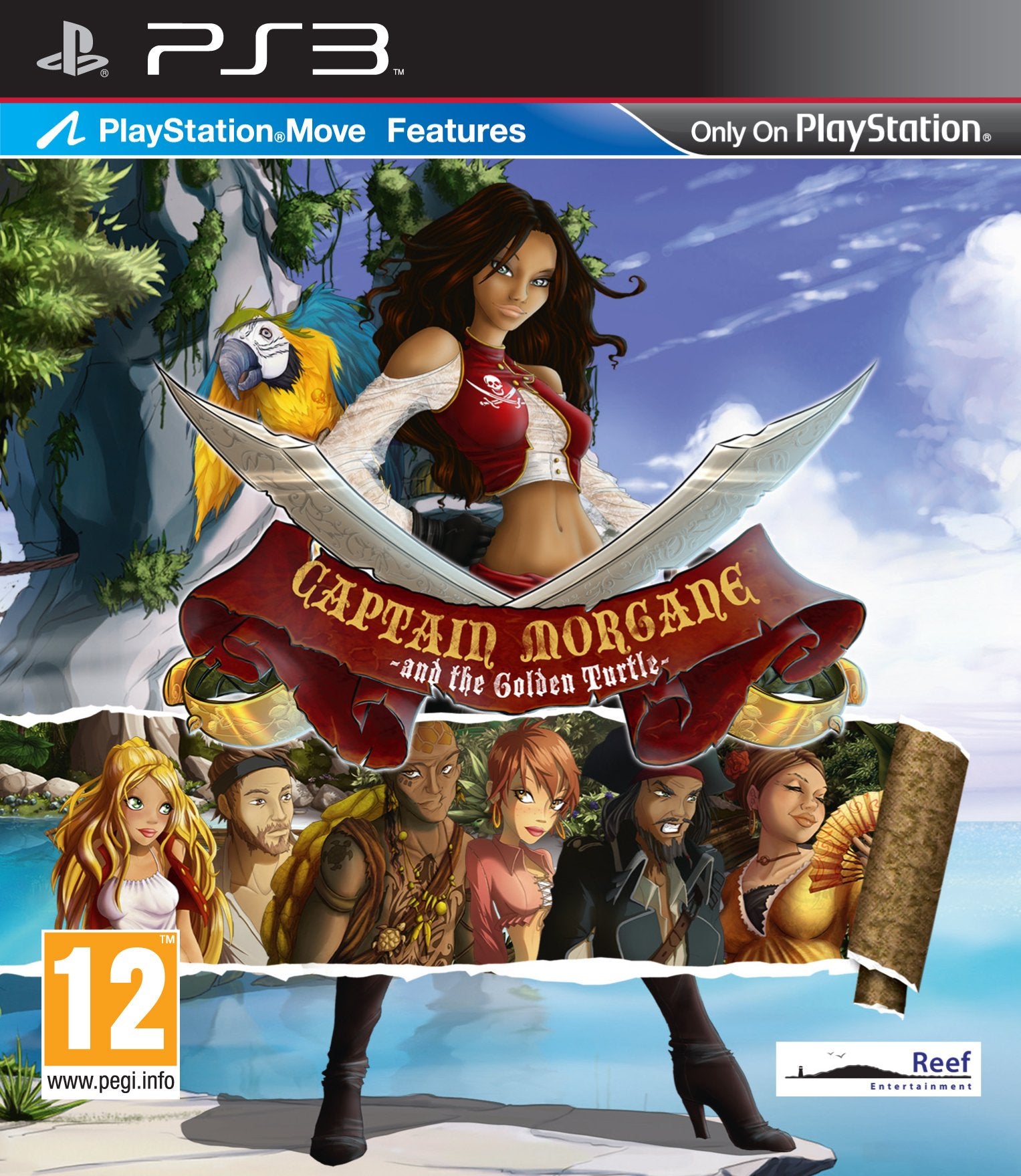 Captain Morgane and the Golden Turtle PlayStation 3