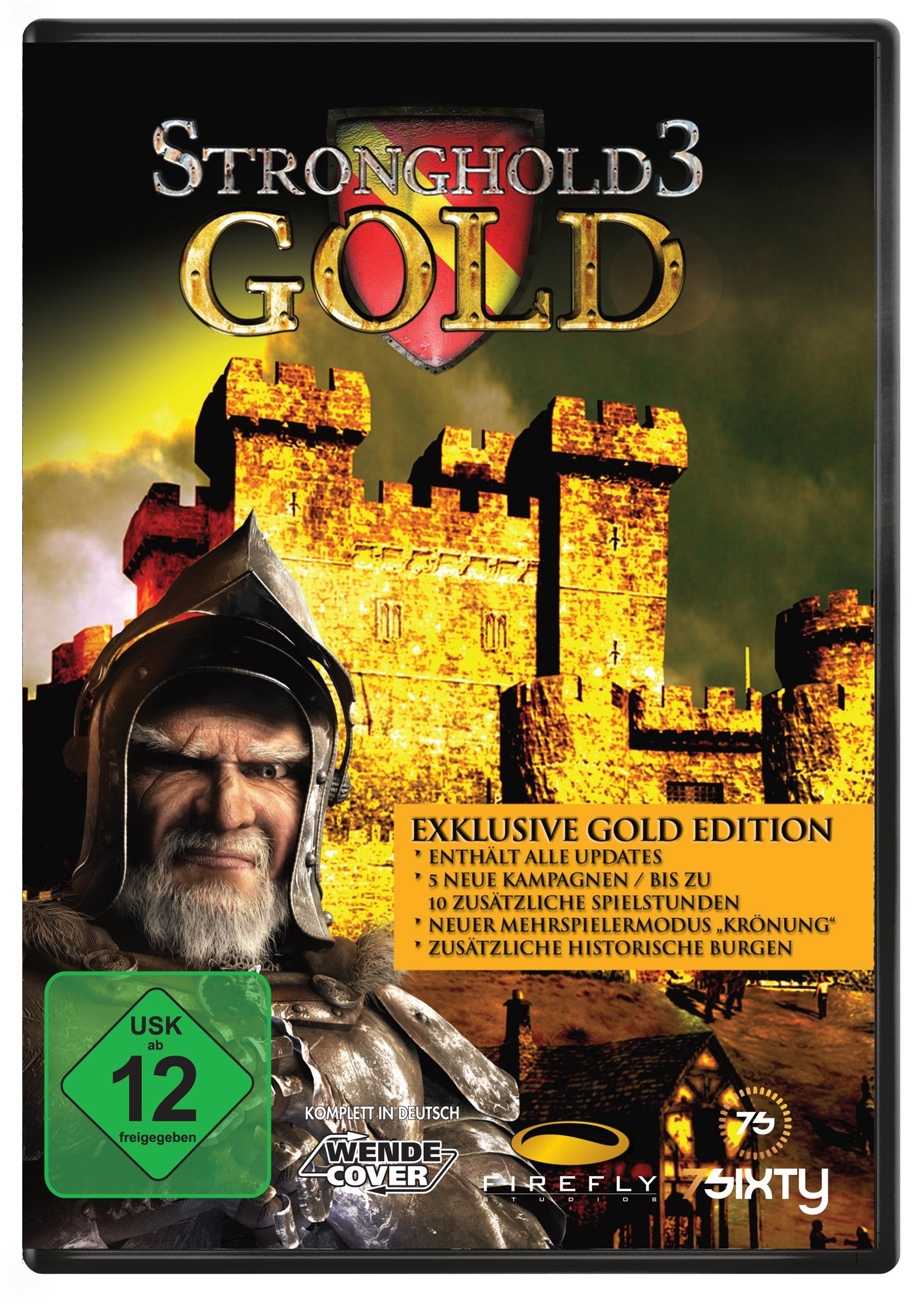Stronghold 3 Gold Edition, DVD-ROM: Für Windows XP (SP3), Vista (SP2), 7 PC