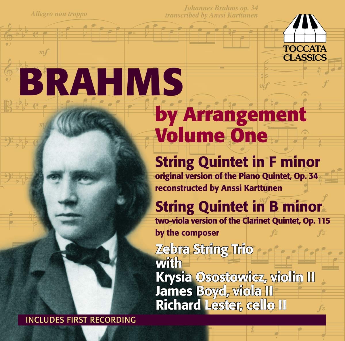 Product Image: BRAHMS by Arrangement Vol.1