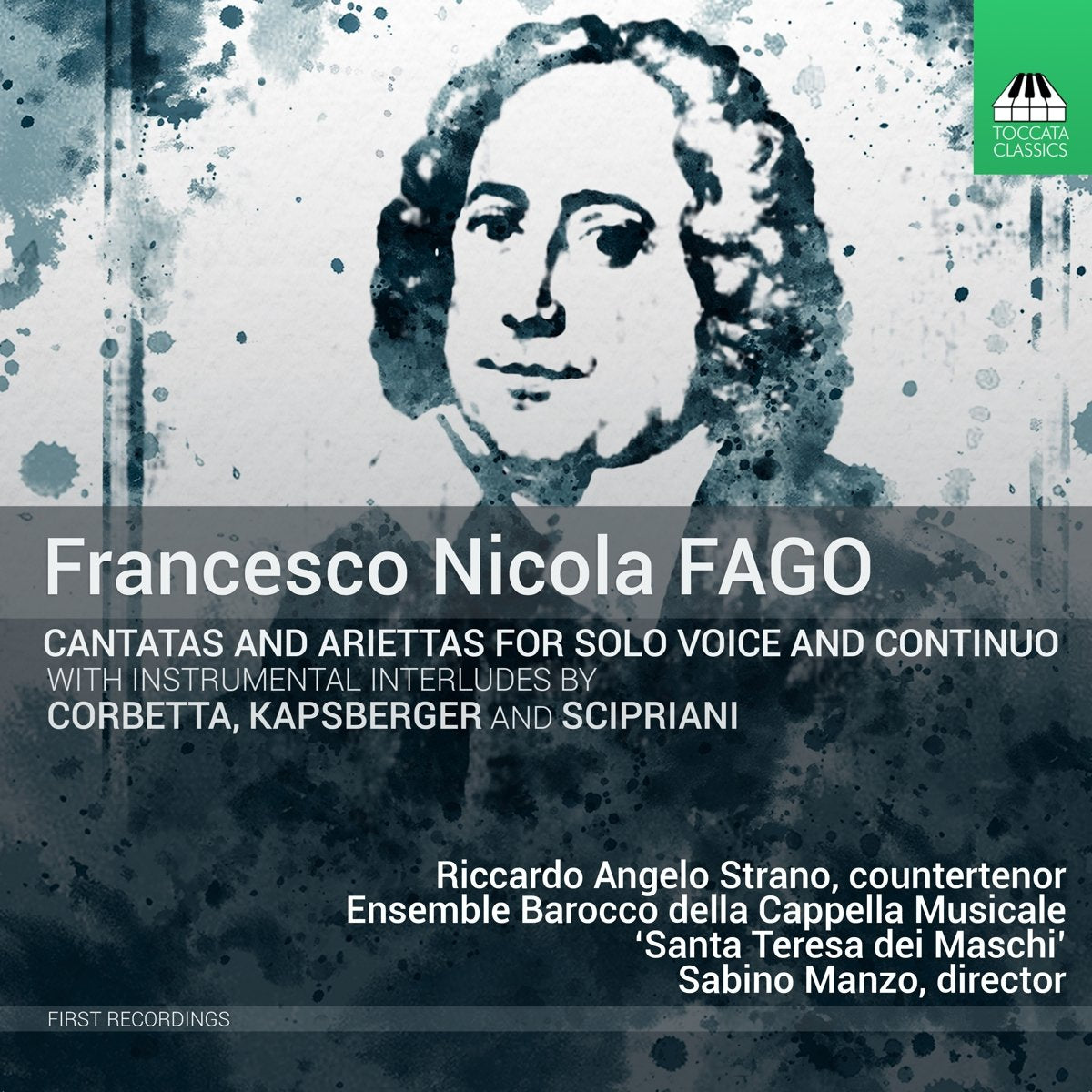Fago, Francesco Nicola : Cantates pour Voix Seul et Continuo cd
