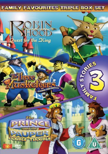 Prince And The Pauper/Three Musketeers/Robin Hood Films