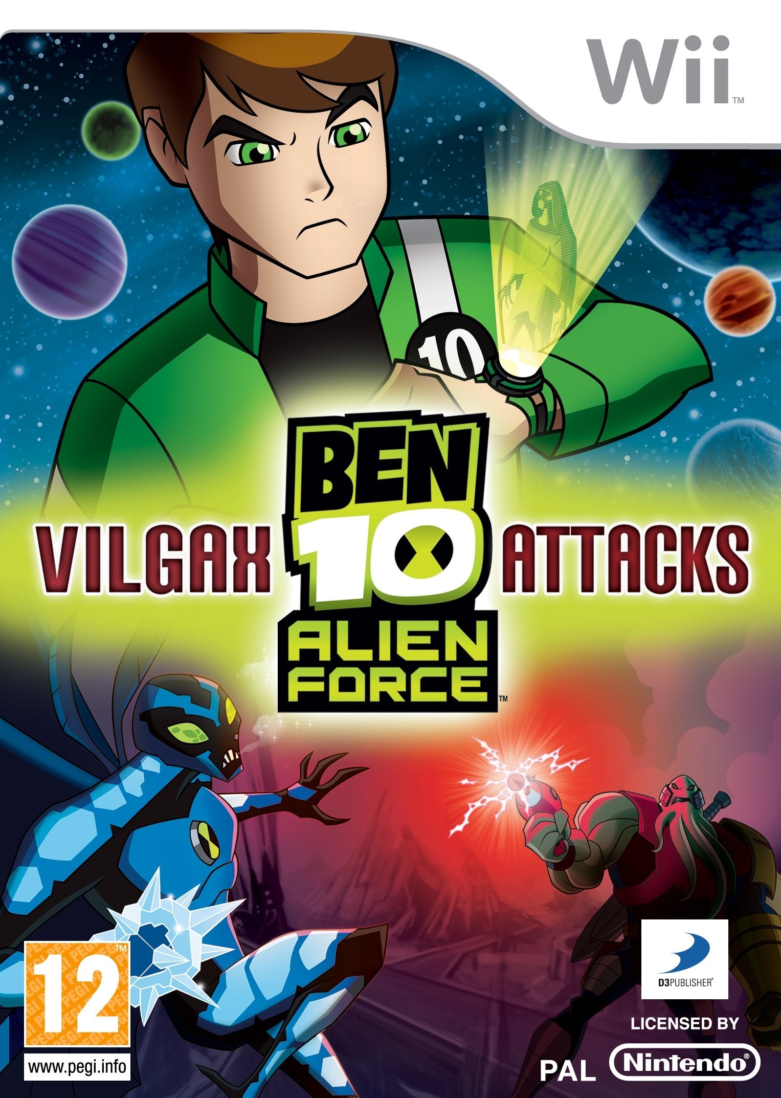 Ben 10 Alien Force: Vilgax Attacks (Nintendo Wii) Games