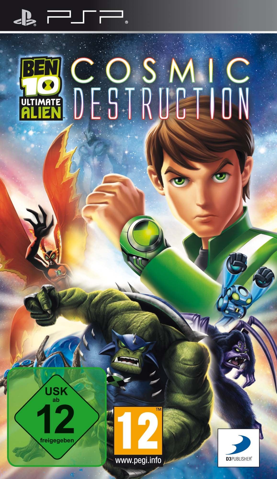 Ben 10 Ultimate Alien: Cosmic Destruction Older Consoles