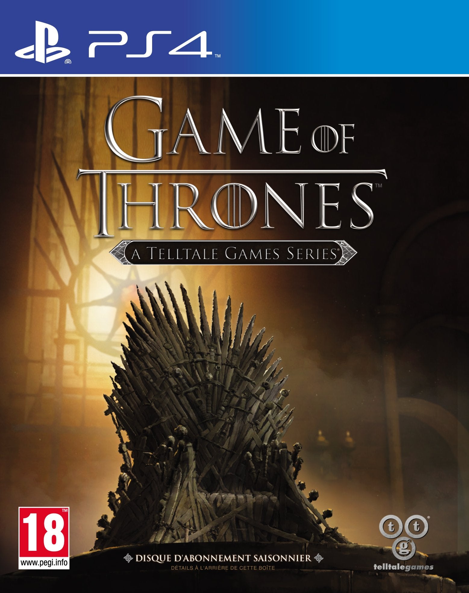 Third Party - Game of Thrones : A Telltale games series Occasion - 5060146462754 PlayStation 4