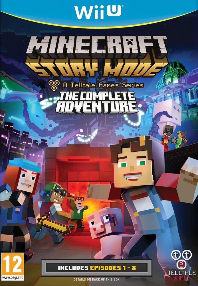 Minecraft Story Mode L'Aventure Complète Episodes 1 à 8 - Jeu WiiU game