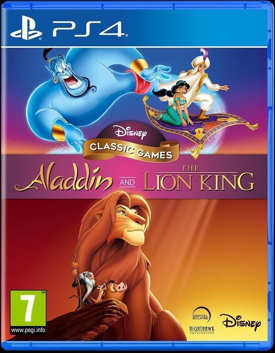 Disney Classic Games: Aladdin and the Lion King PS4 PlayStation 4