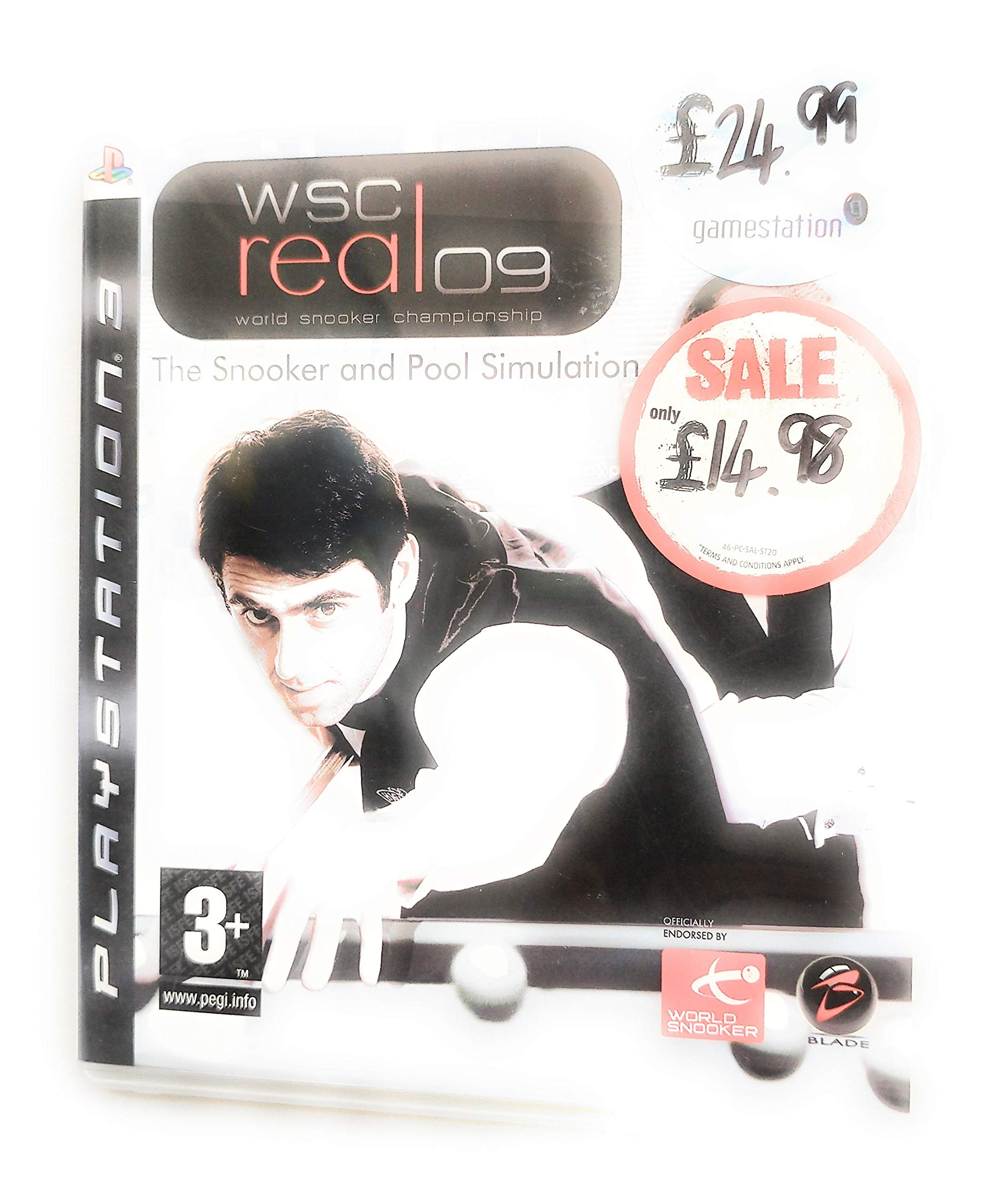 WSC Real 09: World Snooker Championship PlayStation 3
