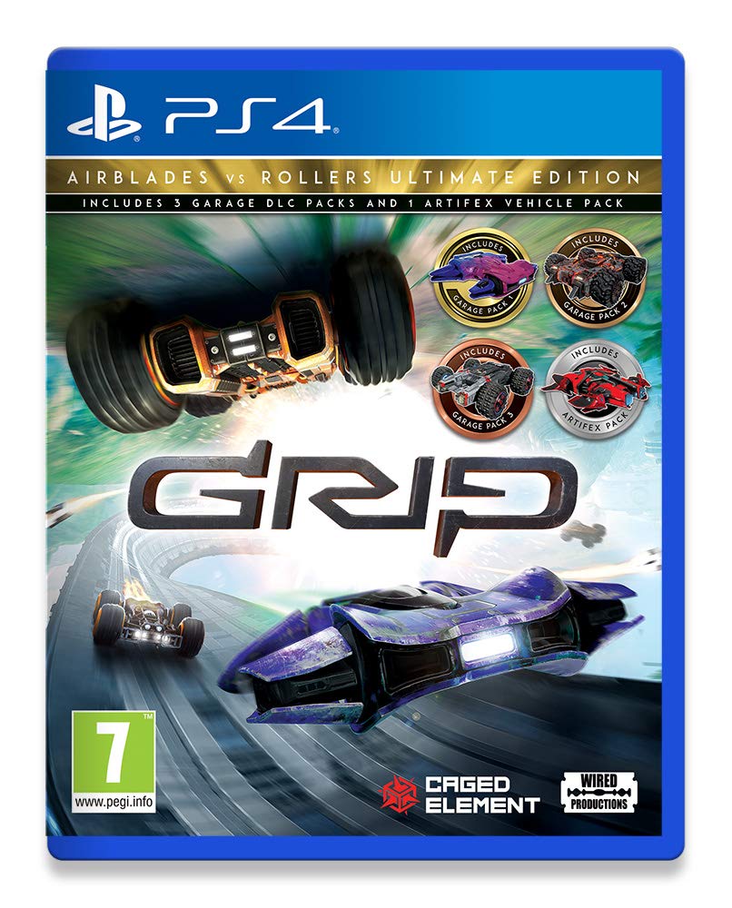 GRIP: Combat Racing - Rollers vs AirBlades Ultimate Edition (Playstation 4) PlayStation 4